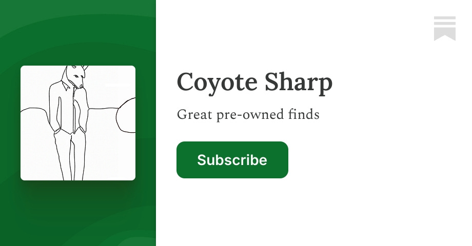 Coyote Sharp | Substack