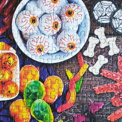 Eurographics Halloween Candy Jigsaw Puzzle