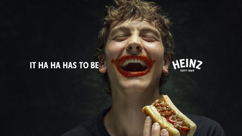 Heinz channels The Joker in latest campiagn | Famous Campaigns