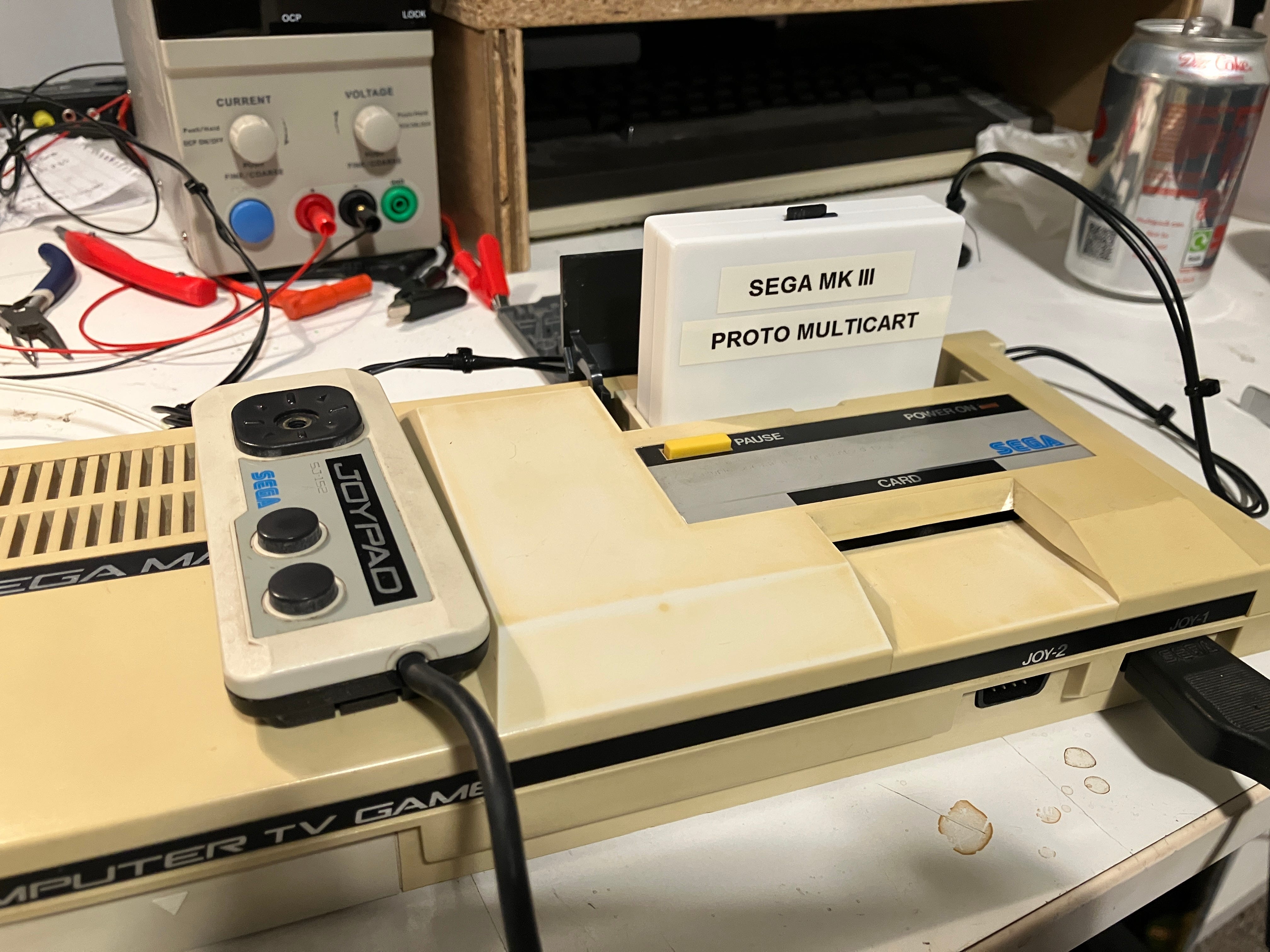 Sega Mark III Upgrades - by Victor - Virtvic's Tinkerings