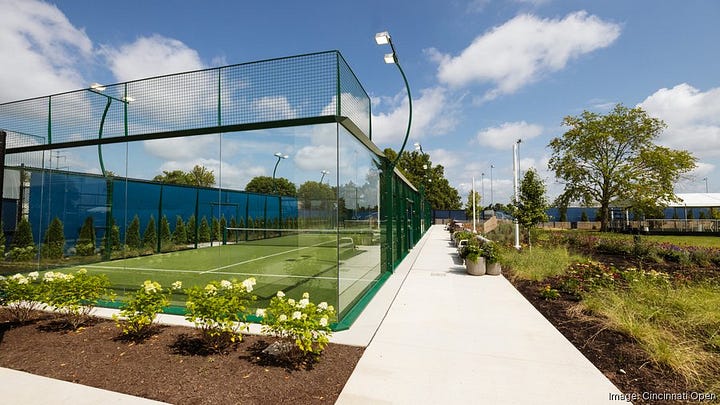Padel courts at LTP Daniel Island and Linder Family Tennis Center