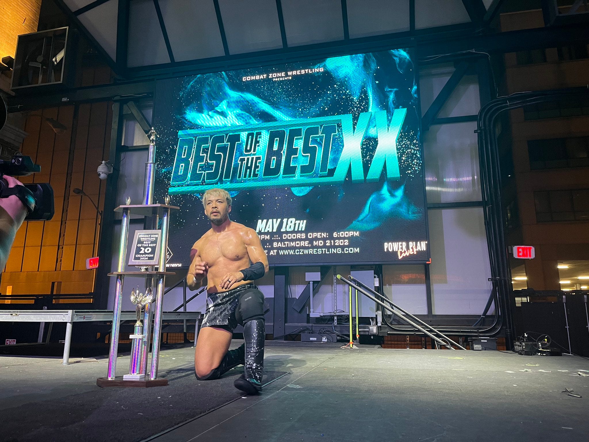 Kenta wins CZW Best of the Best XX - by Jeff Quinton