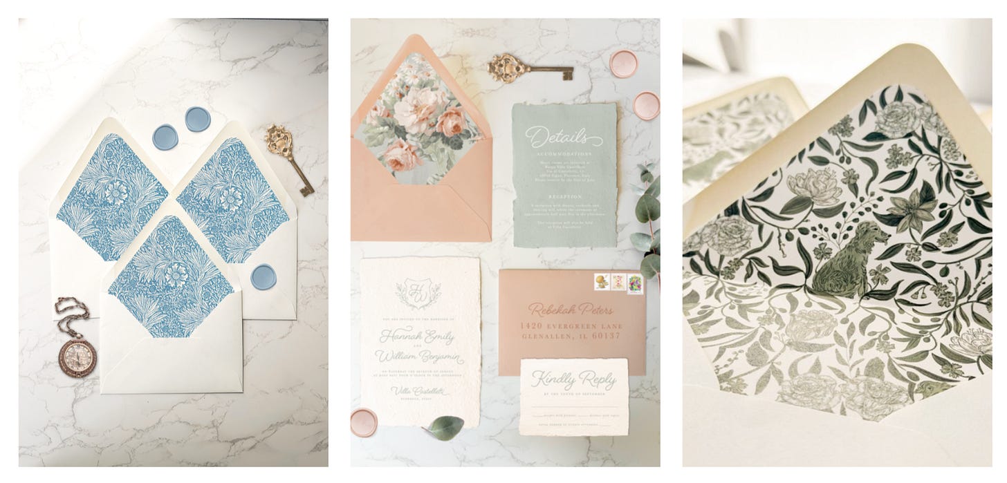 Some of the wedding stationery I created for my portfolio. I’m working with my first stationery client now! Some of the wedding stationery I created for my portfolio. I’m working with my first stationery client now!