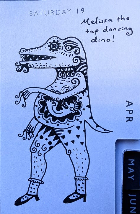 Daily Surrealist Doodles x2