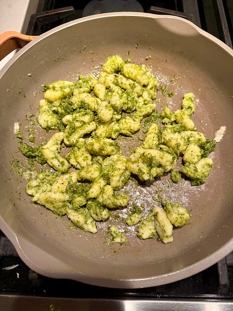 Hetti Lui McKinnon's Fennel Frond Pesto with Gnocchi
