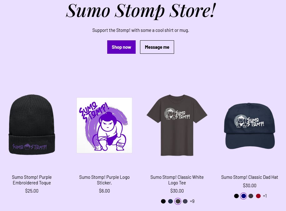 Store - by Tim Edwards - Sumo Stomp!