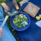 A Camp Cookout Triptych 
