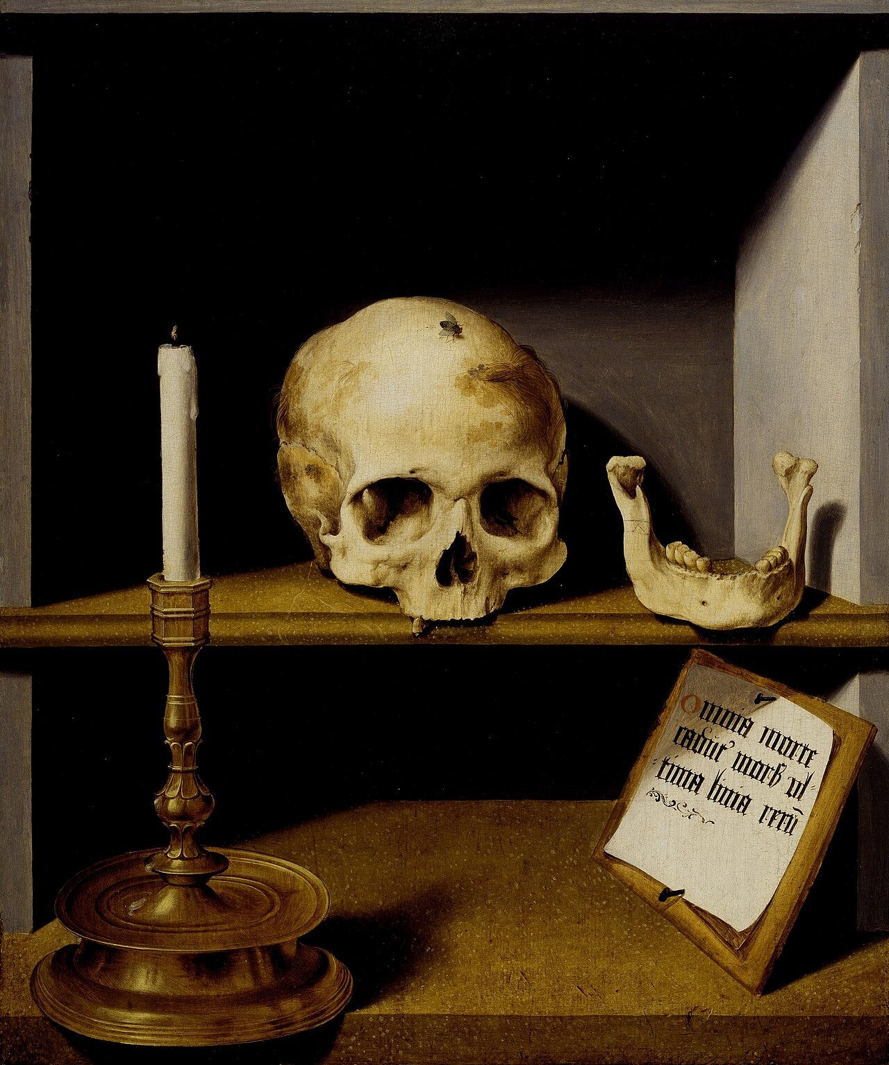 Barthel Bruyn the Elder, Vanitas, about 1524 Barthel Bruyn the Elder, Vanitas, about 1524
