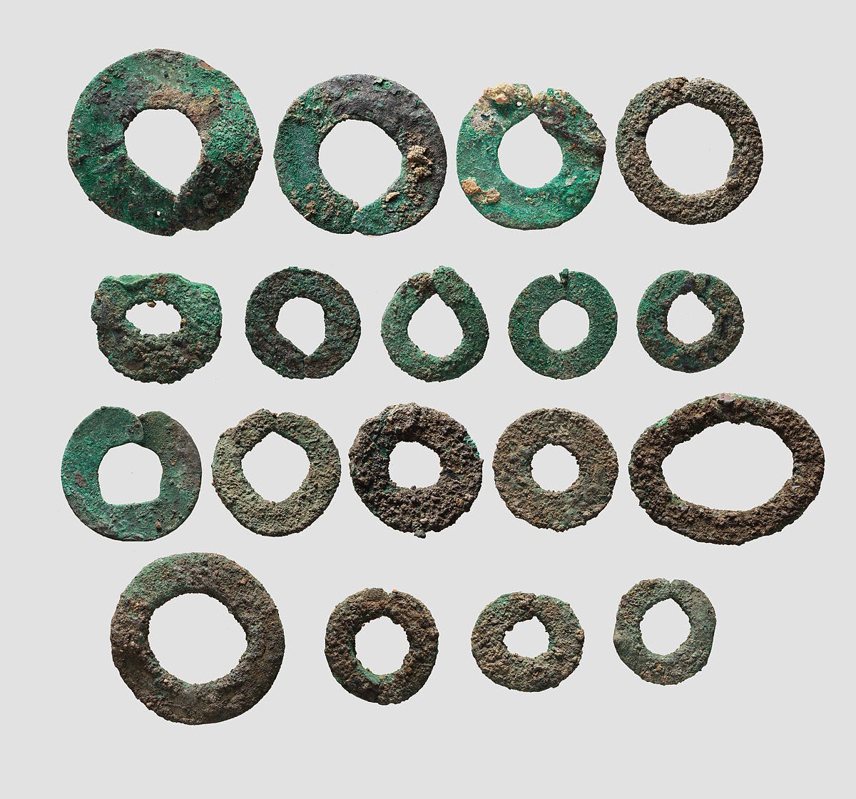Rings, Copper, bronze, Iran
