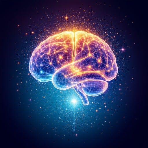 Free Illuminated Brain Power Image - Brain, Consciousness, Neuroscience |  Download at StockCake