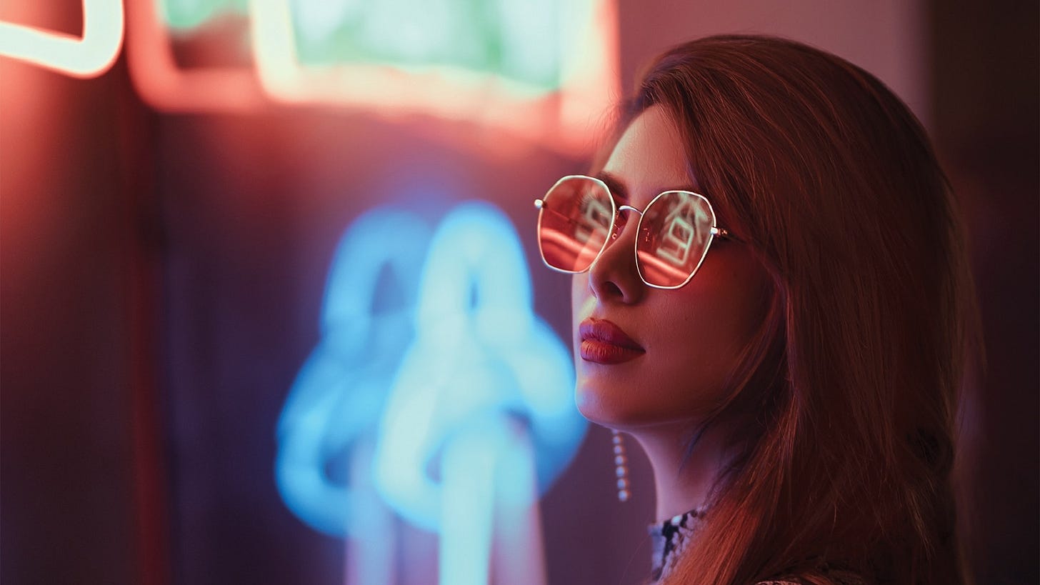 Beautiful Girl, Nightlife Free Photo Wallpaper | MeWallpaper