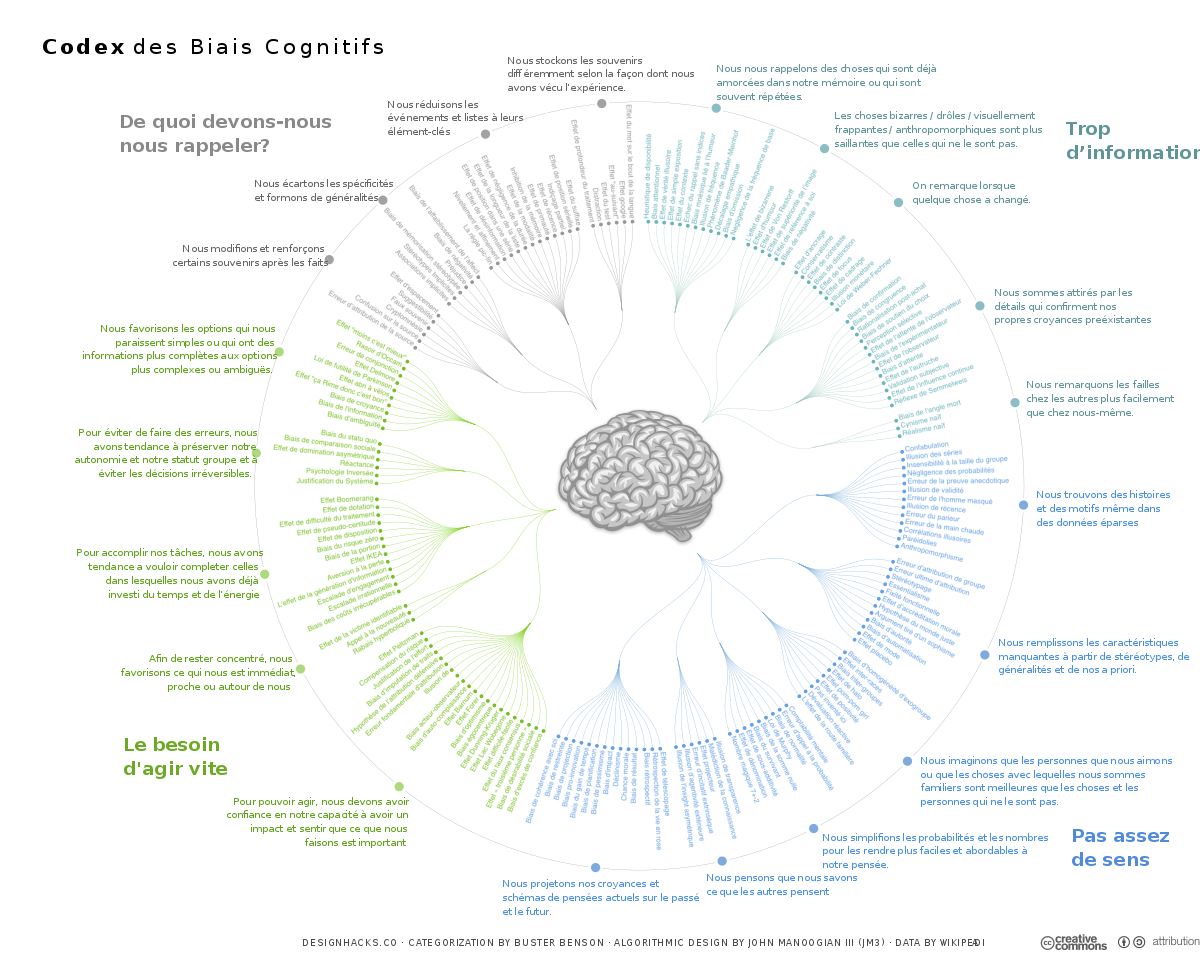 Les 20 sortes de biais cognitifs – Articles Littérature et cinéma