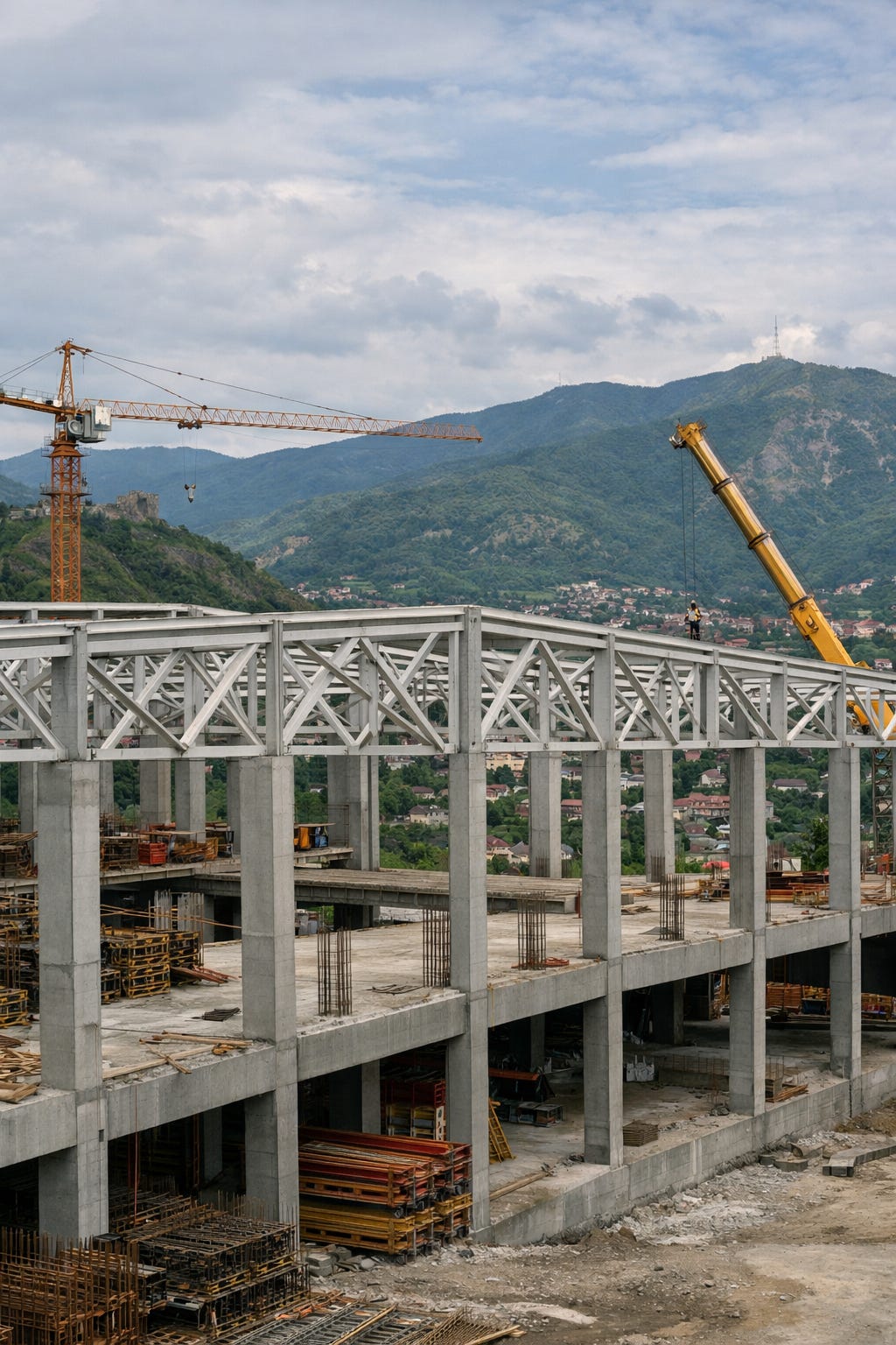 featured image - Serbia Builds While the West Borrows