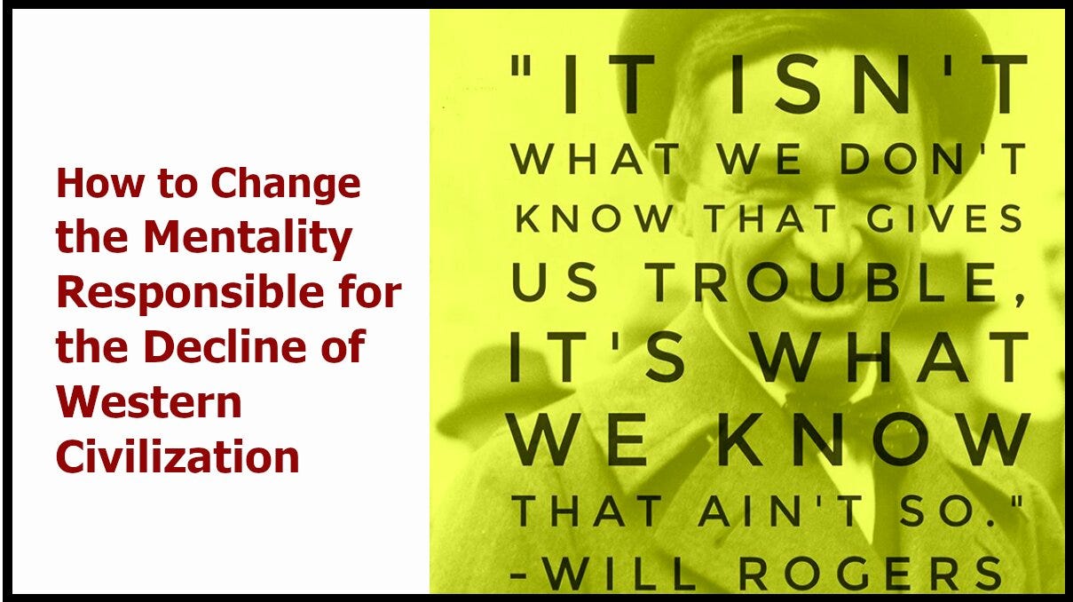 why we believe we know what we don't know