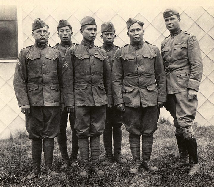 Code Talkers - World War I Centennial site