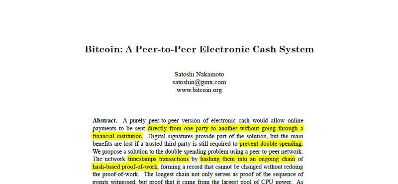 Satoshi Nakamoto&#39;s Bitcoin Whitepaper: A thorough and straightforward  walk-through