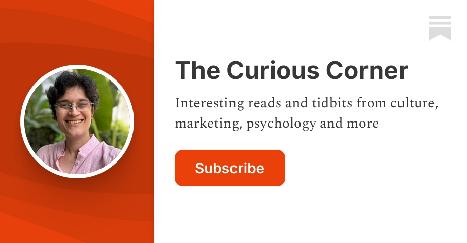 The Curious Corner | Sukhada Chaudhary | Substack