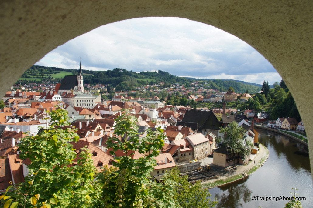 Cesky Krumlov in the southern CZ. Cesky Krumlov in the southern CZ.