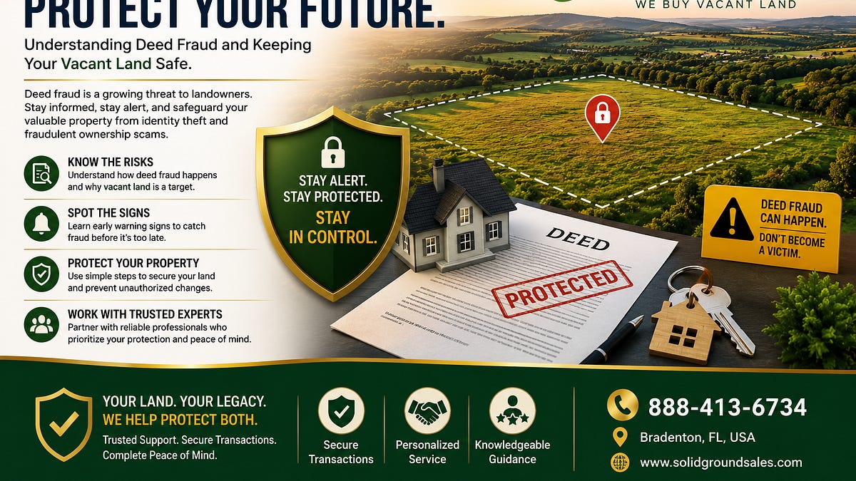 What Is Deed Fraud and Can It Happen to My Vacant 