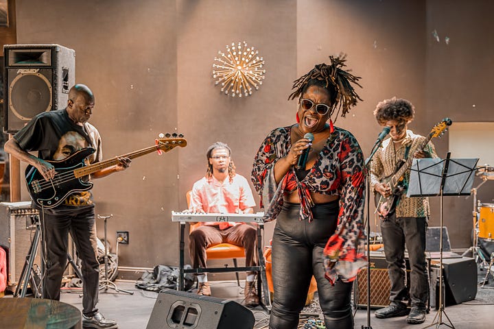 Select live performance photographs from Sunday Soul Brunch