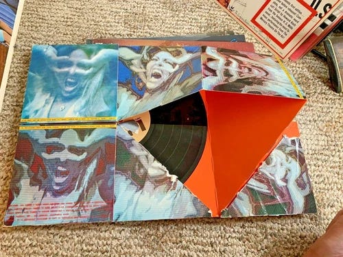 Ike & Tina Turner - Let Me Touch Your Mind U.A 5660 (origami cover design) VG*** - Picture 3 of 3