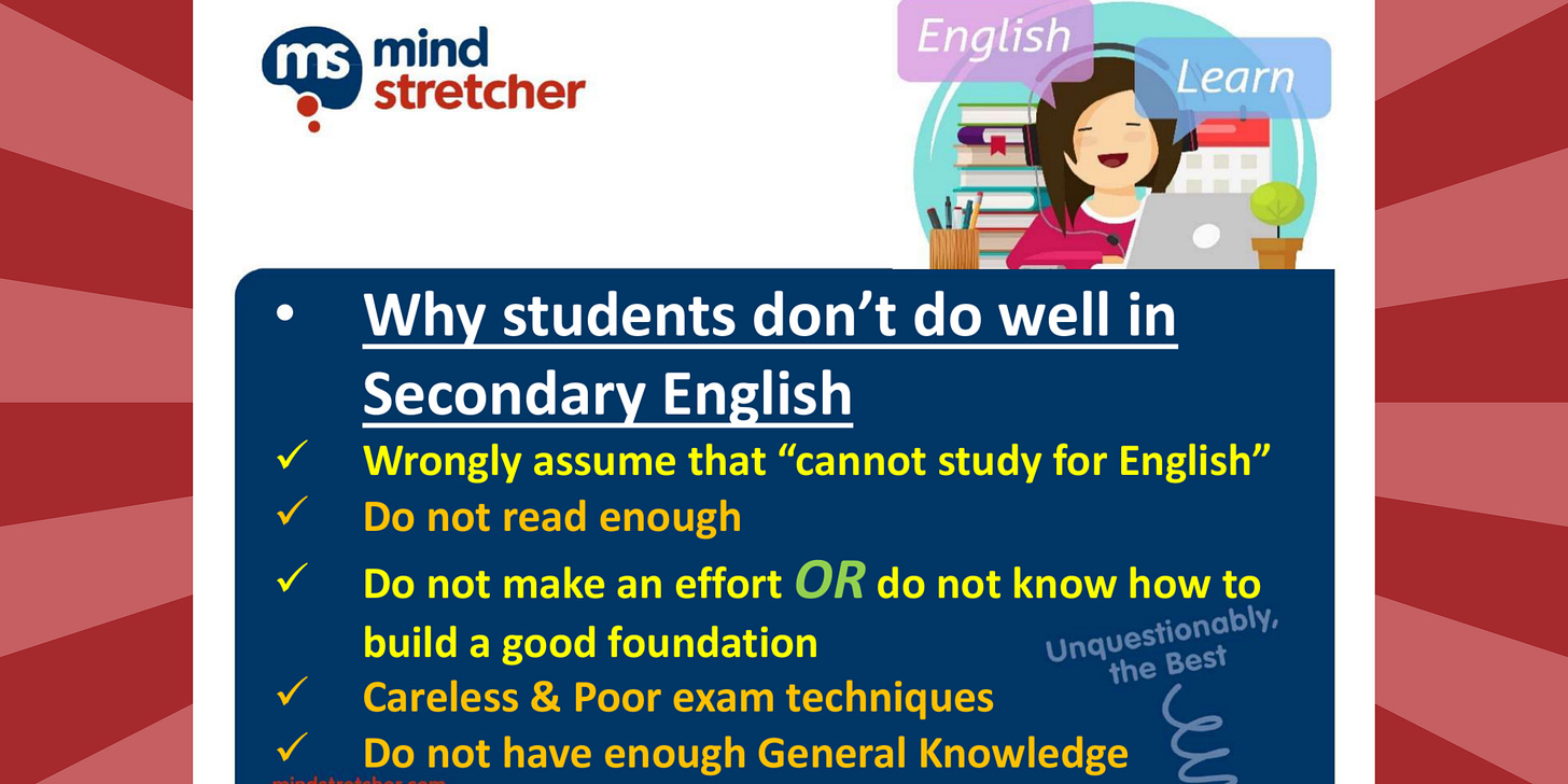 Secondary 1-2 English