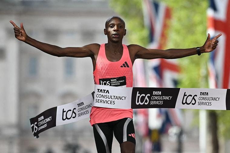 London Marathon Winner Sabastian Sawe ‘Never Misses Mass’| National ...