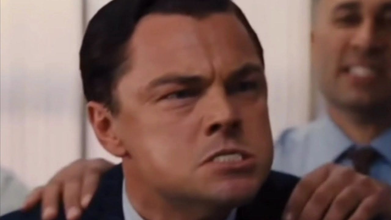 still from The Wolf of Wall Street (2013)