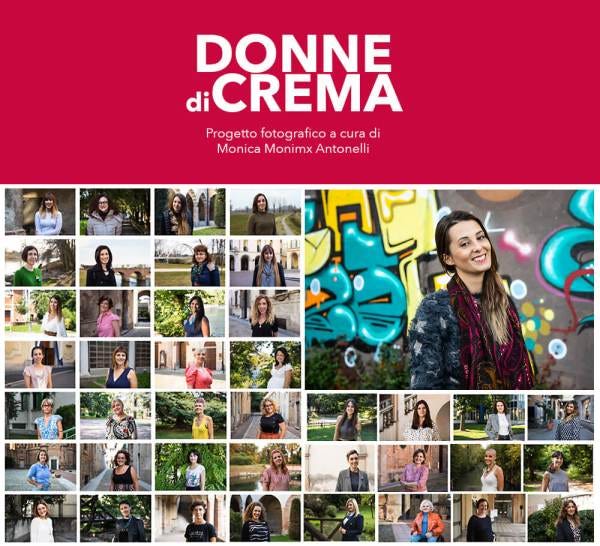 I ritratti realizzati fino ad ora per il progetto "Donne di Crema" (C)Monica Monimix Antonelli
