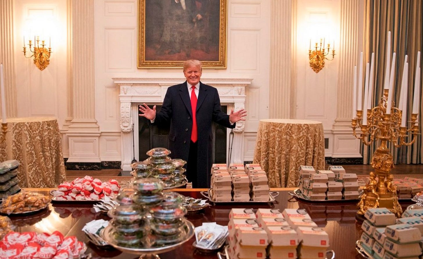 hamberder trump hoard