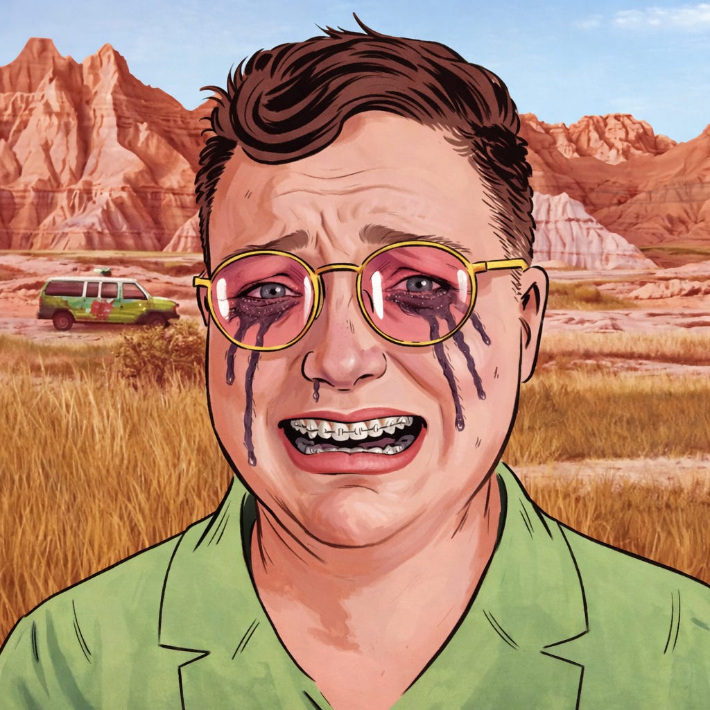 The author, driving herself (in)sane The author, driving herself (in)sane