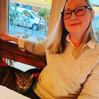 TGB and a cat TGB and a cat