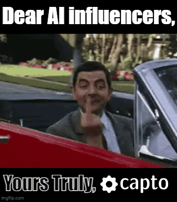 We're done with AI influencers - Capto Weekly #24