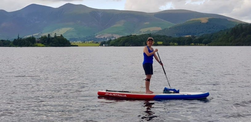 Katie Marston - Paddling nine Lake District lakes Katie Marston - Paddling nine Lake District lakes