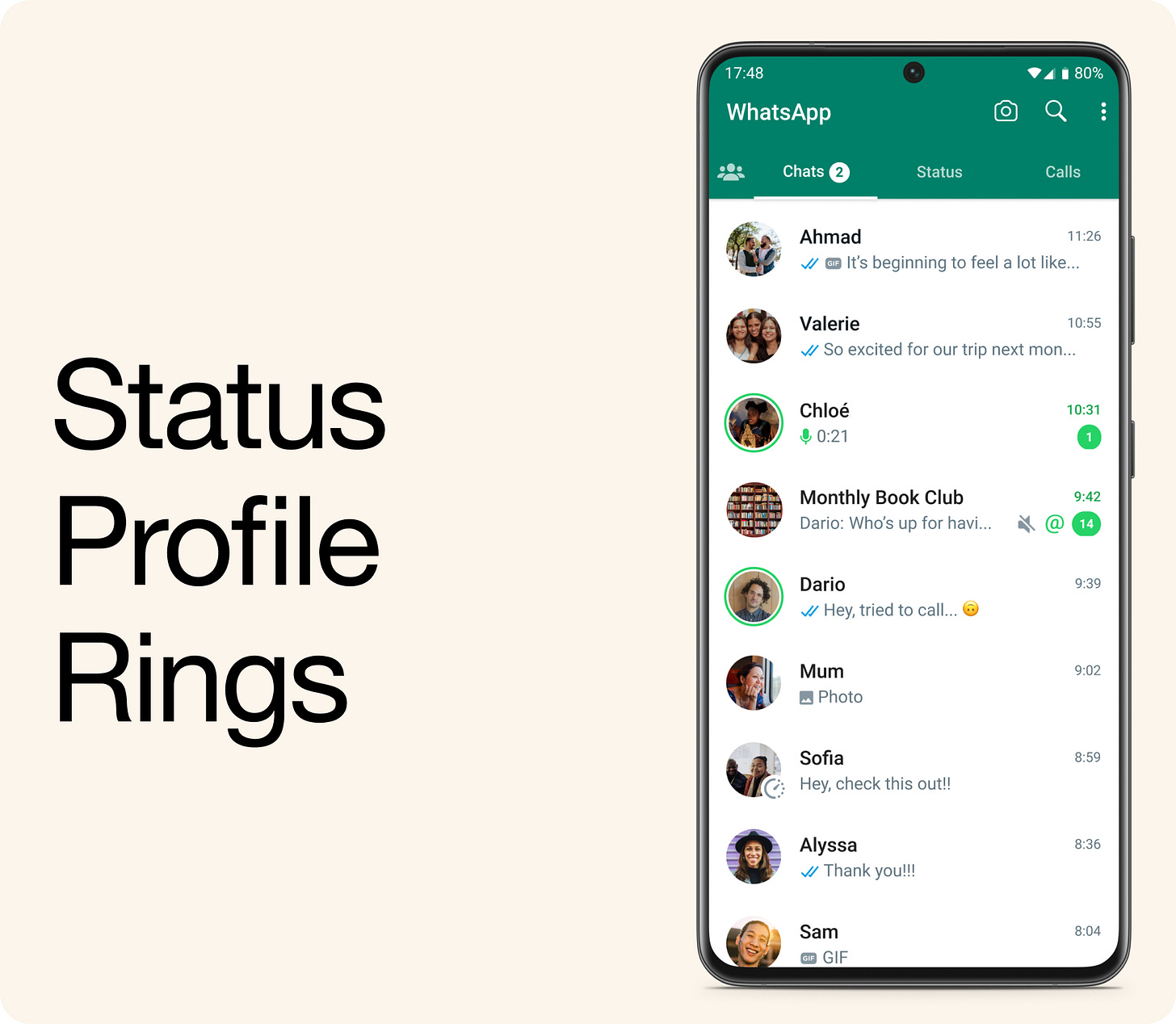 Introducing New WhatsApp Status Features
