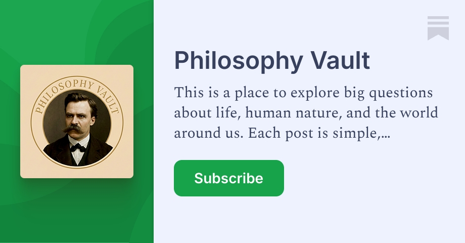 Philosophy Vault | Substack
