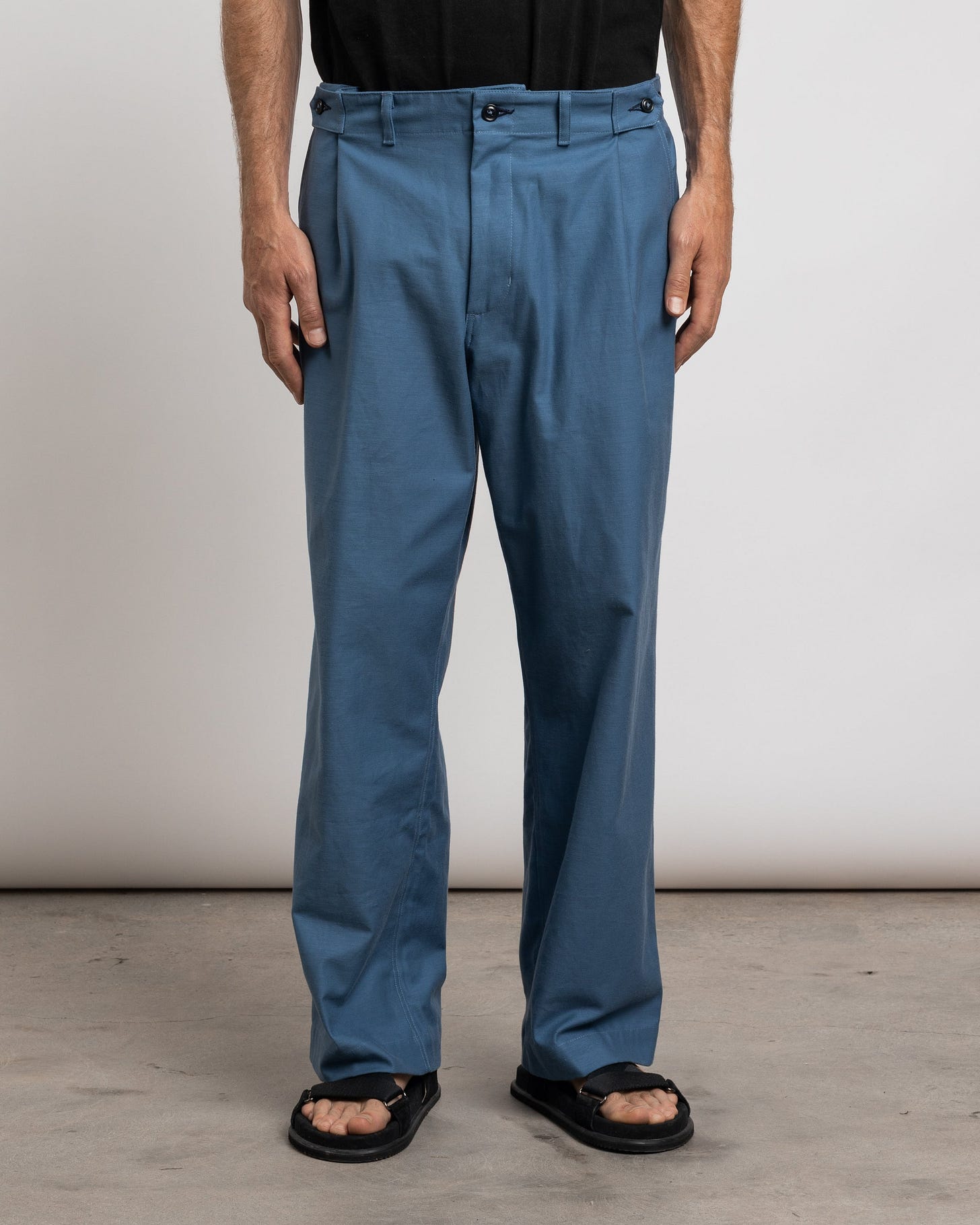 Tab Trouser in Marina