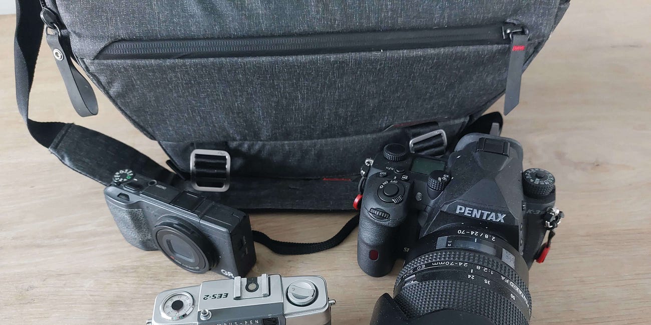 A tale of three cameras 