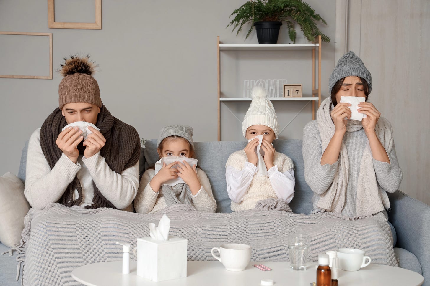 Family with the creeping crud Family with the creeping crud