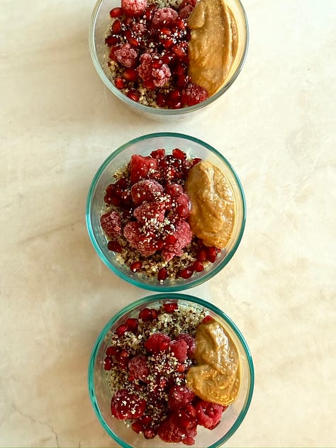 Valentine's Day desserts and breakfasts