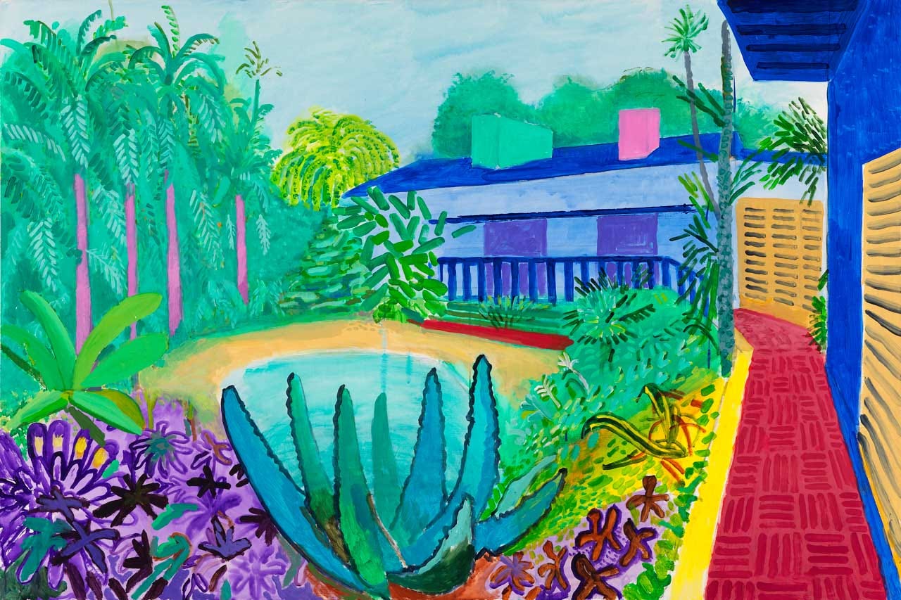 David Hockney, Garden, 2015