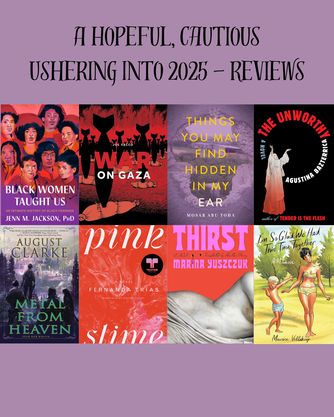 A Hopeful, Cautious Ushering Into 2025 - Reviews