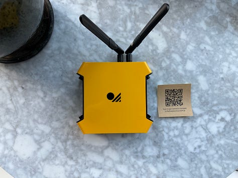 Photos of the the Native Planet Aurora being unboxed