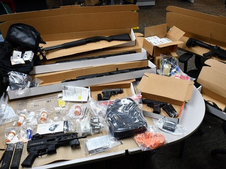 Oxycodone, cocaine and ghost guns recovered in "substantial" Charles County bust photo 1