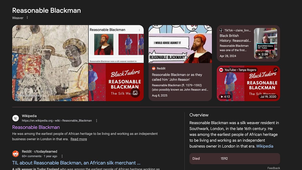Reasonable Blackman: We Hardly Knew Ye.