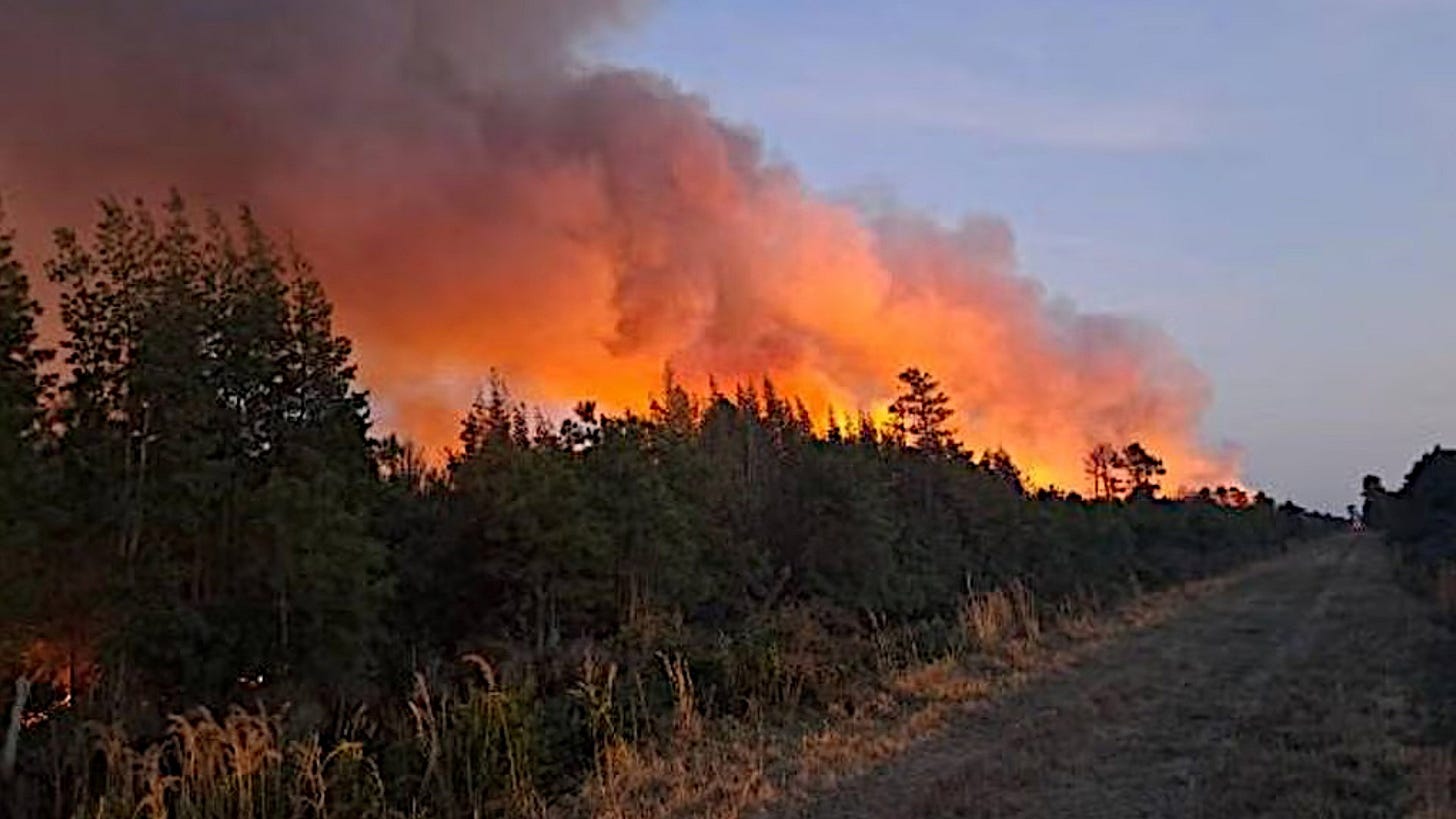 Wildfire in N.E. NC could cause smoky conditions on Outer Banks