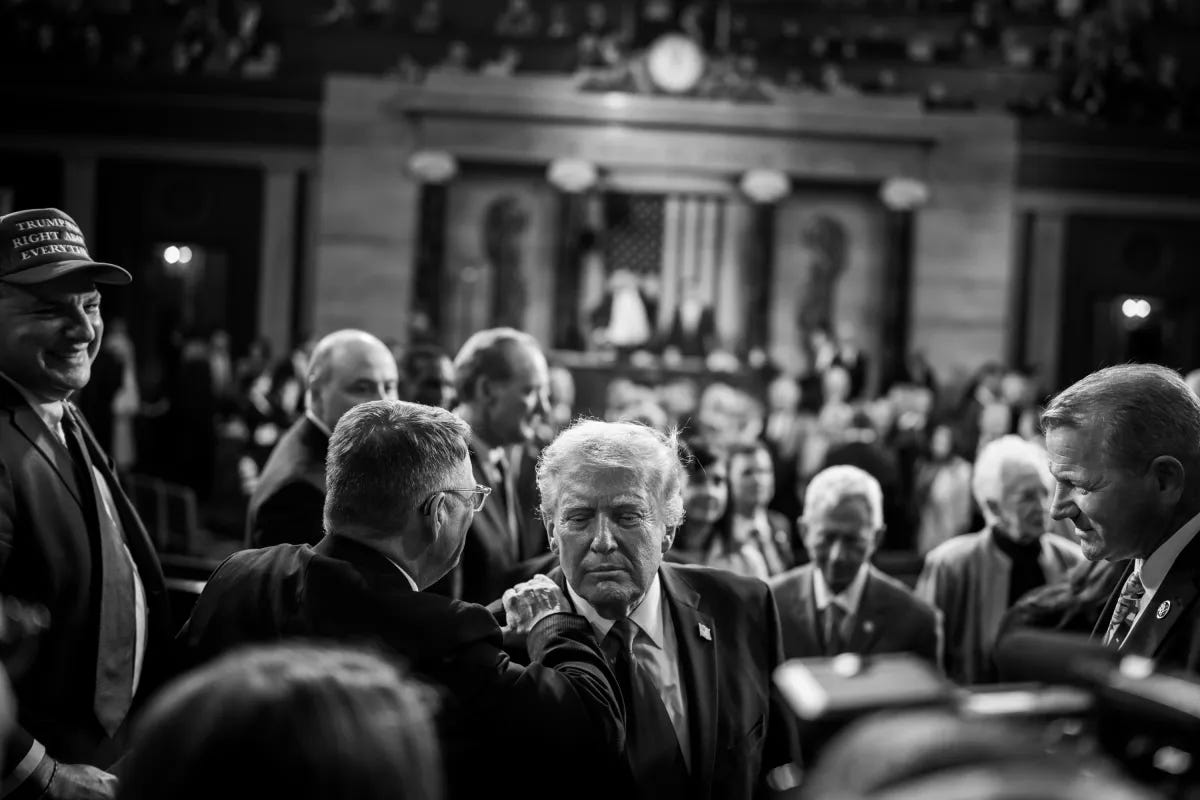 Official White House photo of President Donald J. Trump at his 2026 State of the Union address. (whitehouse.gov).