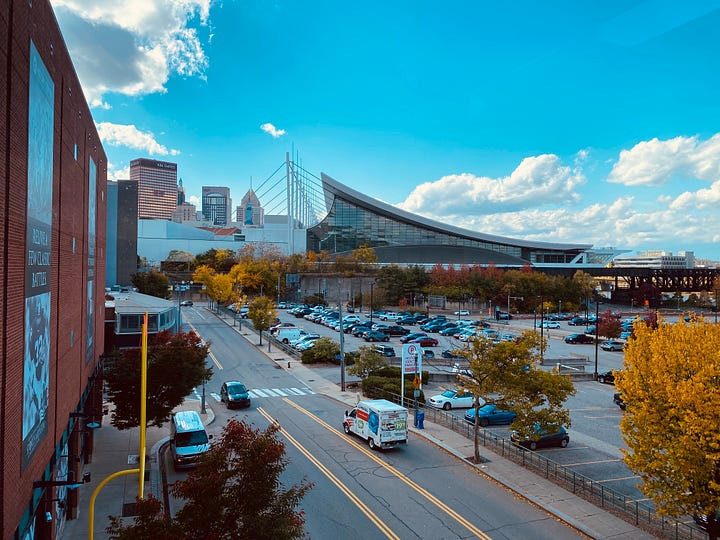 clouds, sky, trees, street, bridge, cars