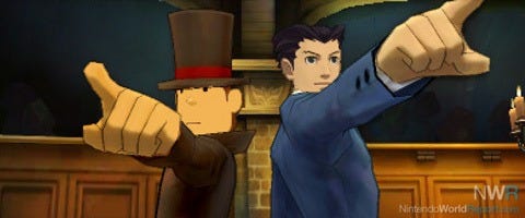 One Year Later: Professor Layton Vs Phoenix Wright Ace Attorney - Feature - Nintendo World Report One Year Later: Professor Layton Vs Phoenix Wright Ace Attorney - Feature - Nintendo World Report