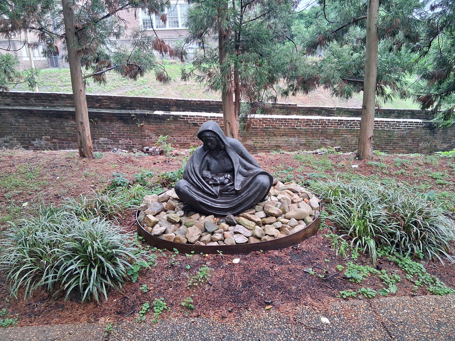 Black Madonna Sculpture Black Madonna Sculpture